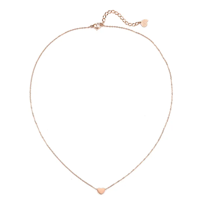 Hey Happiness Necklaces Rose Gold Sweetheart Delicate Pendant Necklace Hey Happiness Necklaces Rose Gold Sweetheart Delicate Pendant Necklace