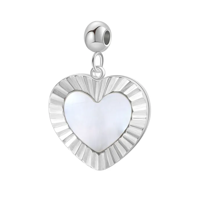 Hey Happiness Necklaces Shining Heart Pendant Gold