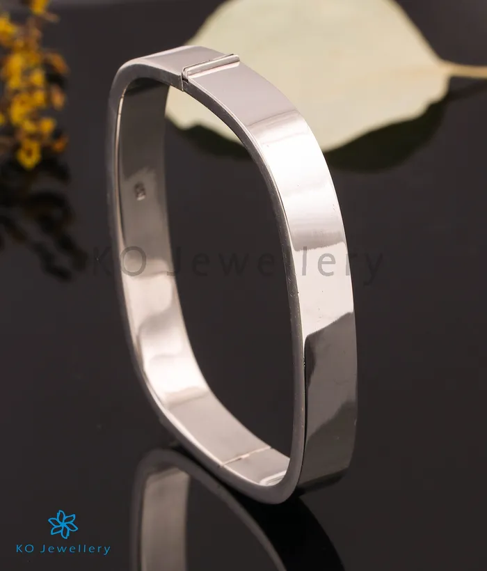 Imported Bracelets The Knight Silver Openable Bracelet