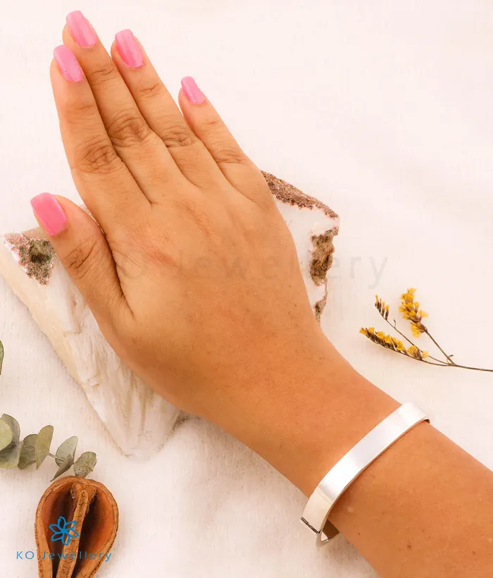 Imported Bracelets The Knight Silver Openable Bracelet