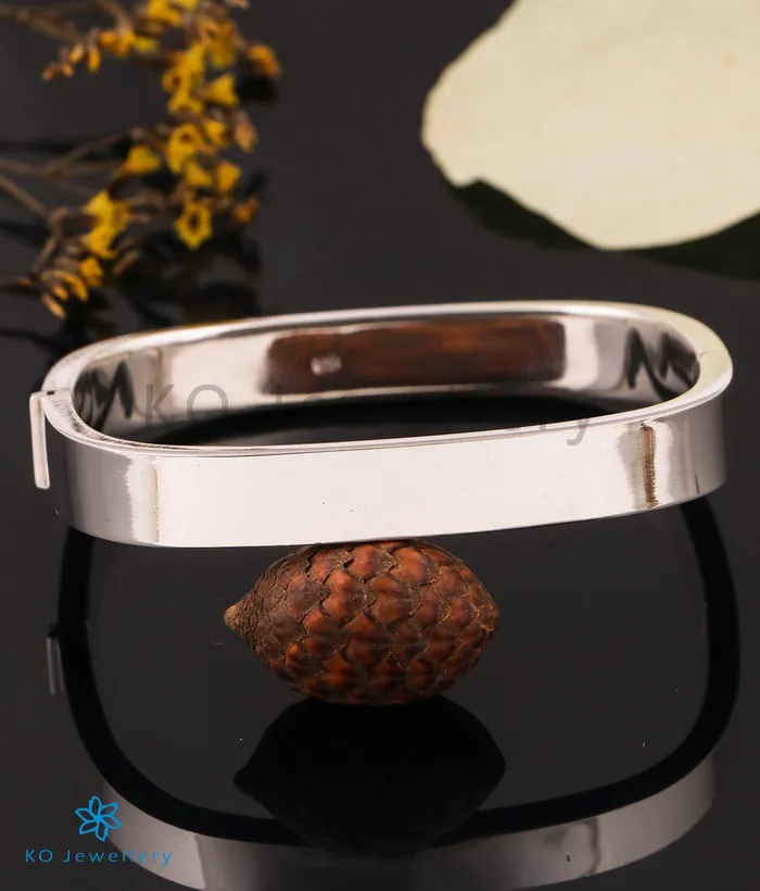Imported Bracelets The Knight Silver Openable Bracelet