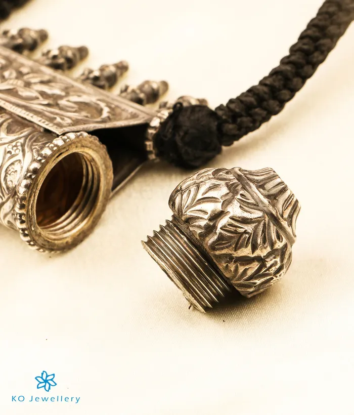 Jaipur Necklaces The Dayanita Silver Antique Necklace