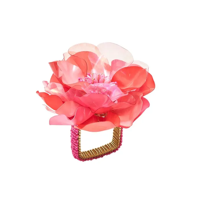 Kim Seybert Gardenia Napkin Ring Set Of 4 Kim Seybert Rings Kim Seybert Gardenia Napkin Ring Set Of 4 Kim Seybert Rings