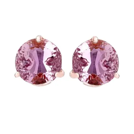 Kunzite Gemstone Stud Earrings GB Earrings