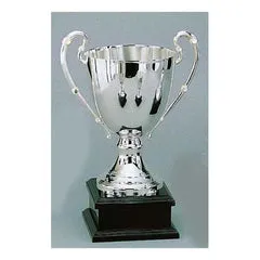 Leeber Trophy with Base 15 SilverPlated Leeber Rings
