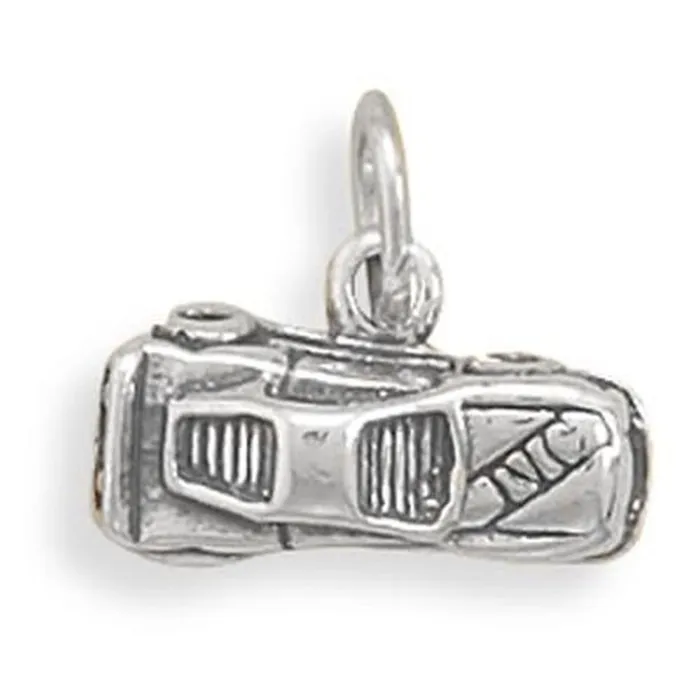 MMA Charm Necklaces MMA Small Race Car Charm
