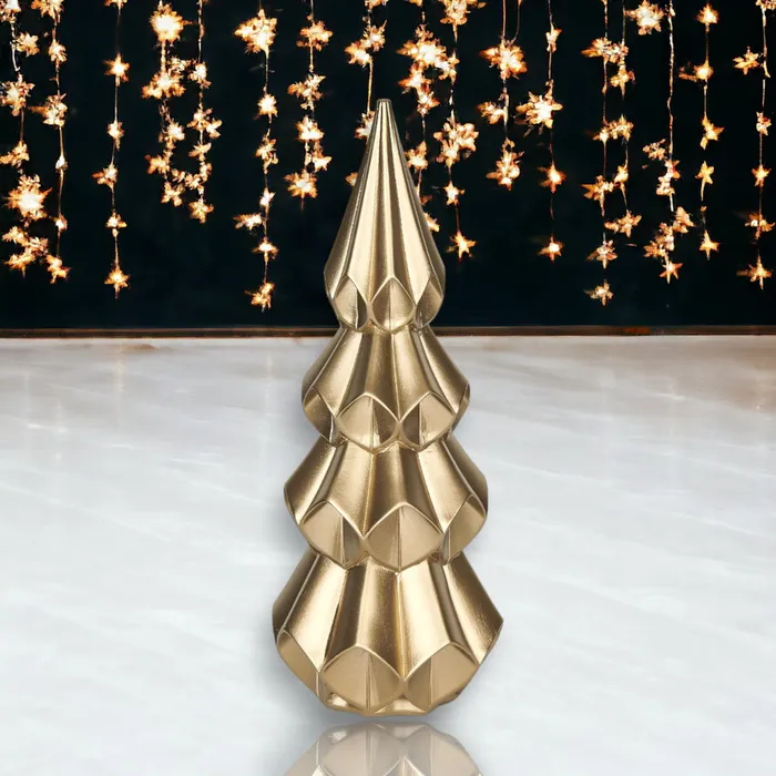 Necklaces December Diamonds December Diamonds Deco Shine 105Inch Gold Sculpted Tree Necklaces December Diamonds December Diamonds Deco Shine 105Inch Gold Sculpted Tree