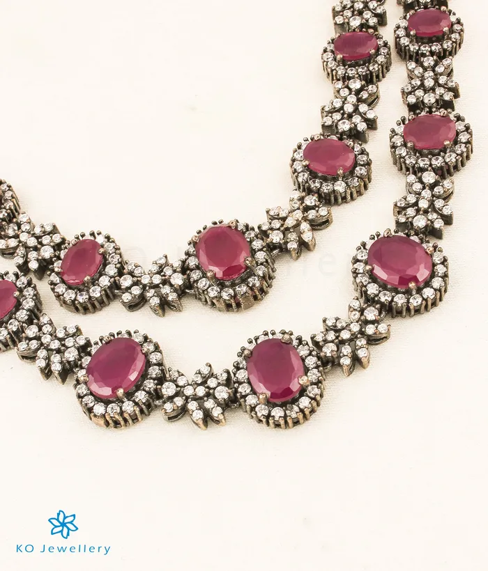 Necklaces Silversmith The Zoya Silver 2 layer Necklace