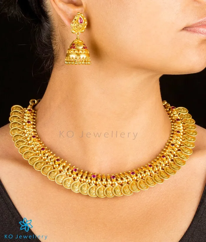 Necklaces The Bhairavi Silver Kasumala Coin Necklace Silversmith