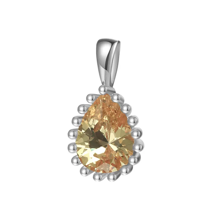 November Topaz Birthstone Necklace Sterling Silver Hey Happiness Necklaces November Topaz Birthstone Necklace Sterling Silver Hey Happiness Necklaces