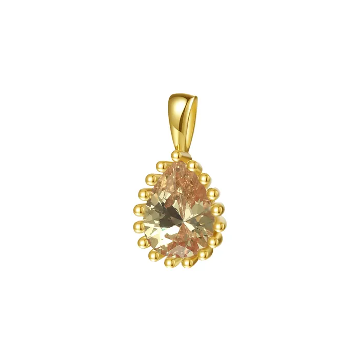 November Topaz Birthstone Necklace Sterling Silver Hey Happiness Necklaces November Topaz Birthstone Necklace Sterling Silver Hey Happiness Necklaces