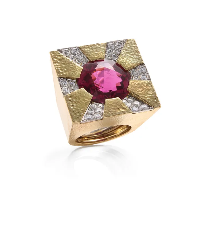 Rings David Webb Sunrise Ring