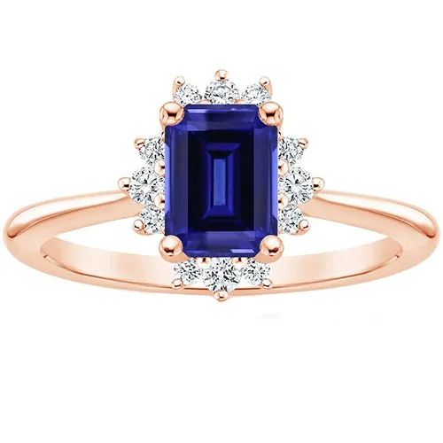 Rings Flower Style Ring Ceylon Sapphire Natural Earth Mined Diamond 4 Carats Emerald Cut HarryChadEntcom Rings Flower Style Ring Ceylon Sapphire Natural Earth Mined Diamond 4 Carats Emerald Cut HarryChadEntcom