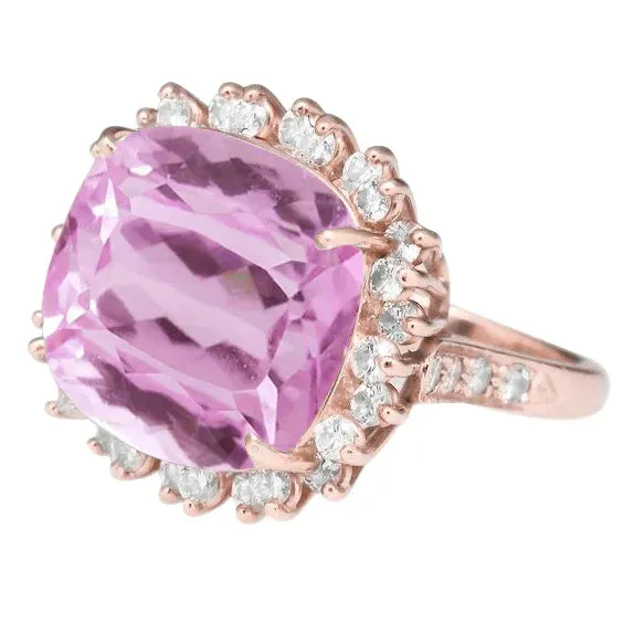 Rings GB 20 Ct Kunzite Gemstone Ring