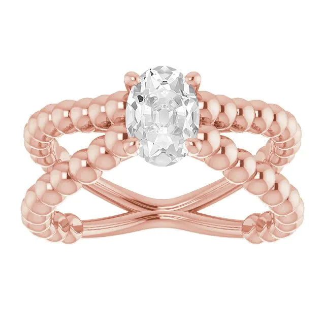 Rings Gold Solitaire Ring Old Mine Cut Natural Earth Mined Diamond Beaded Style 3 Carats HarryChadEntcom Rings Gold Solitaire Ring Old Mine Cut Natural Earth Mined Diamond Beaded Style 3 Carats HarryChadEntcom