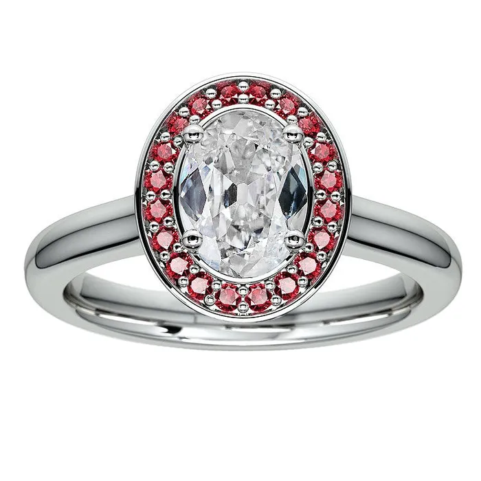 Rings HarryChadEntcom 14K Gold Halo Round Sapphire Oval Old Miner Natural Earth Mined Diamond Ring 625 Carats Rings HarryChadEntcom 14K Gold Halo Round Sapphire Oval Old Miner Natural Earth Mined Diamond Ring 625 Carats