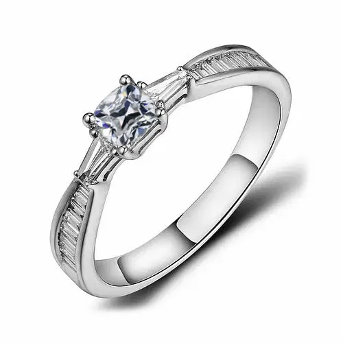 Rings HarryChadEntcom Baguette Cushion Old Mine Cut Genuine Natural Earth Mined Diamond Ring White Gold 250 Carats Rings HarryChadEntcom Baguette Cushion Old Mine Cut Genuine Natural Earth Mined Diamond Ring White Gold 250 Carats