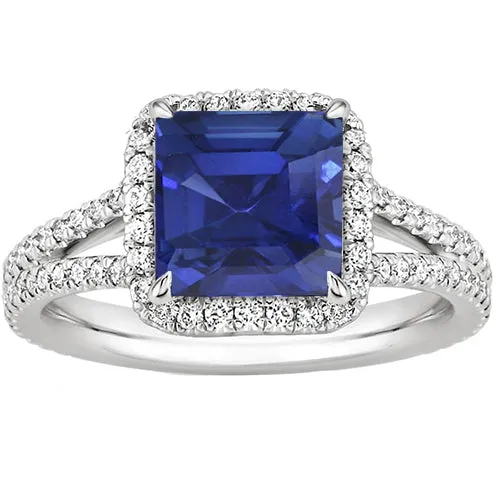 Rings HarryChadEntcom Natural Earth Mined Diamond Gemstone Ring 5 Carats Halo Blue Sapphire Gold Jewelry Rings HarryChadEntcom Natural Earth Mined Diamond Gemstone Ring 5 Carats Halo Blue Sapphire Gold Jewelry