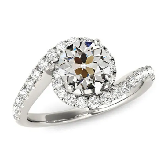 Rings HarryChadEntcom Round Old Cut Natural Earth Mined Diamond Halo Ring Tension Style 425 Carats Rings HarryChadEntcom Round Old Cut Natural Earth Mined Diamond Halo Ring Tension Style 425 Carats