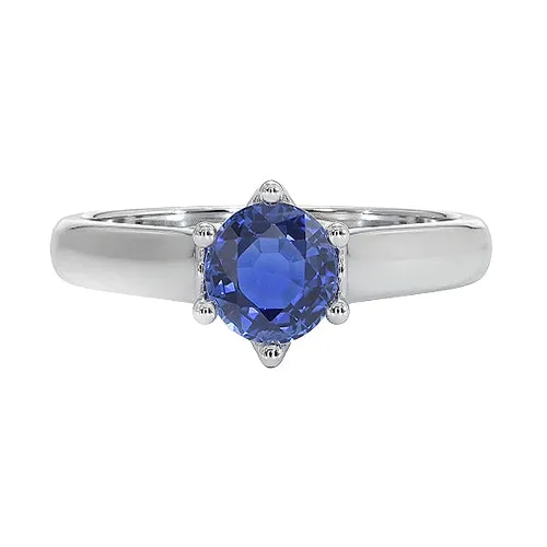 Rings HarryChadEntcom Solitaire Blue Sapphire Gemstone Ring 2 Carats White Gold Rings HarryChadEntcom Solitaire Blue Sapphire Gemstone Ring 2 Carats White Gold
