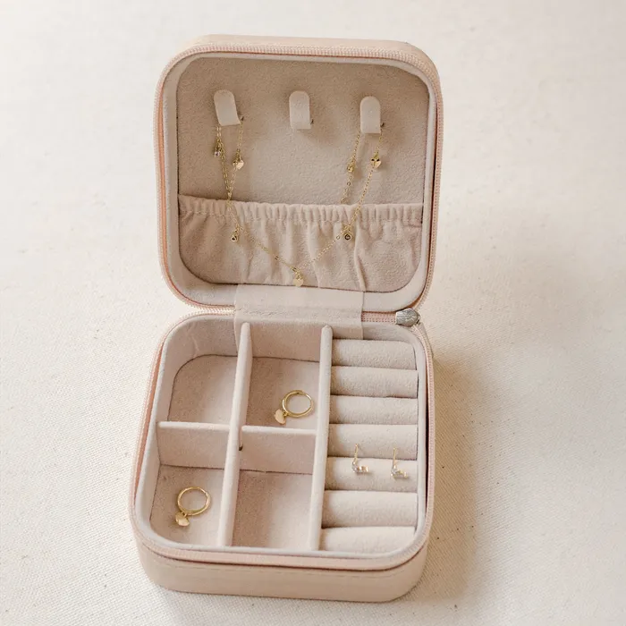 Rings Hey Happiness Love Sterling Silver Gold Jewelry and Case Set