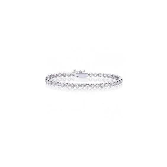 Round Real Natural Earth Mined Diamond Tennis Bracelet White Solid Gold 14K 7 Carats GB Bracelets Round Real Natural Earth Mined Diamond Tennis Bracelet White Solid Gold 14K 7 Carats GB Bracelets