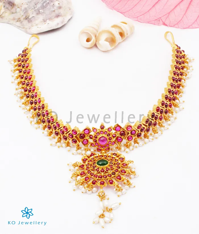 Silversmith Necklaces The Amolika Addige Silver Pearl Necklace