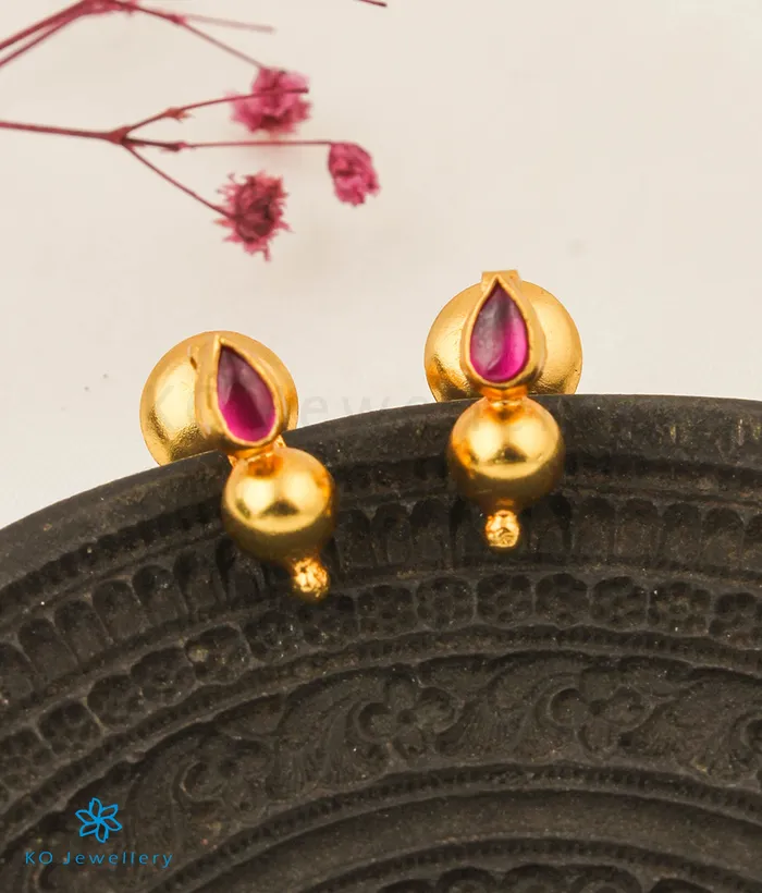 Silversmith Necklaces The Pahal Silver Choker Necklace Red