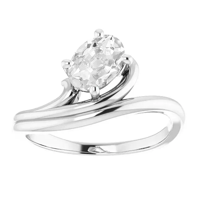 Solitaire Oval Old Miner Natural Earth Mined Diamond Ring Twisted Shank 350 Carats HarryChadEntcom Rings Solitaire Oval Old Miner Natural Earth Mined Diamond Ring Twisted Shank 350 Carats HarryChadEntcom Rings