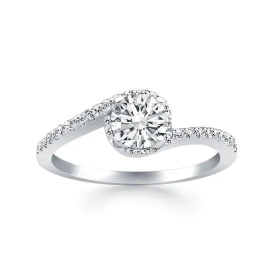 Tension Like Genuine Natural Earth Mined Diamond Anniversary Ring 275 Carats White Gold 14K GB Rings Tension Like Genuine Natural Earth Mined Diamond Anniversary Ring 275 Carats White Gold 14K GB Rings