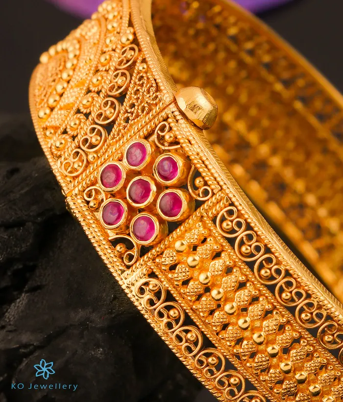 The Lasaka Silver Filigree Bracelet Size22242628 Silversmith Bracelets
