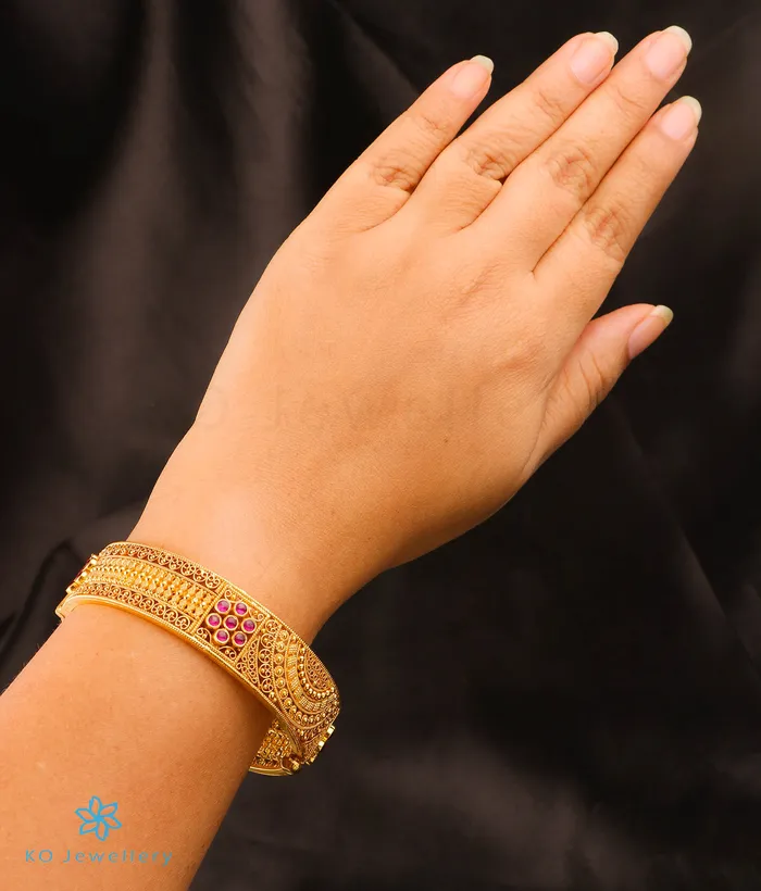 The Lasaka Silver Filigree Bracelet Size22242628 Silversmith Bracelets