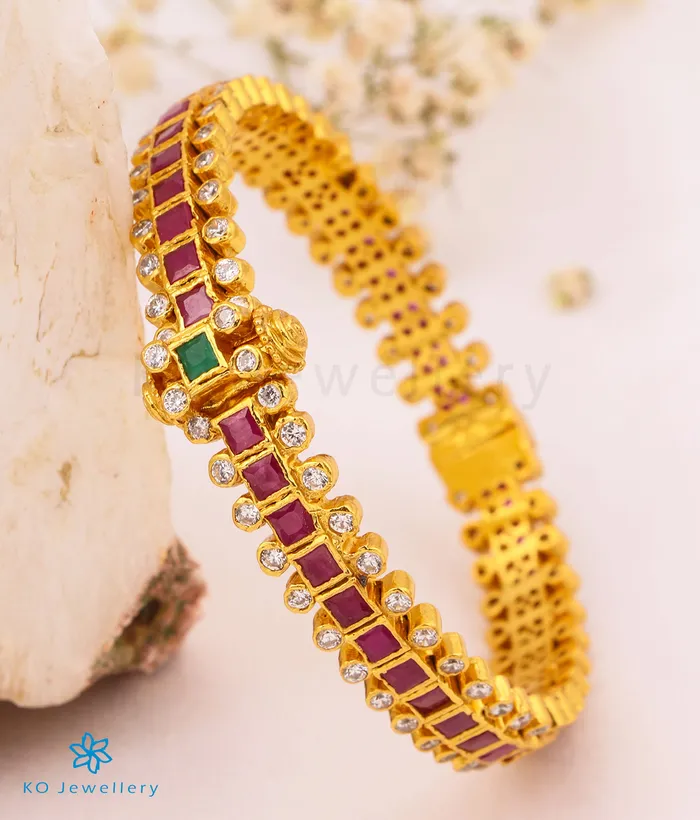 The Rajanya Silver Kemp BraceletSize 22242628 Silversmith Bracelets
