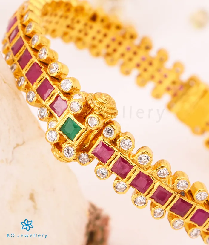 The Rajanya Silver Kemp BraceletSize 22242628 Silversmith Bracelets