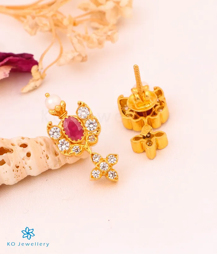 The Tattva Silver Earstuds Silversmith Earrings