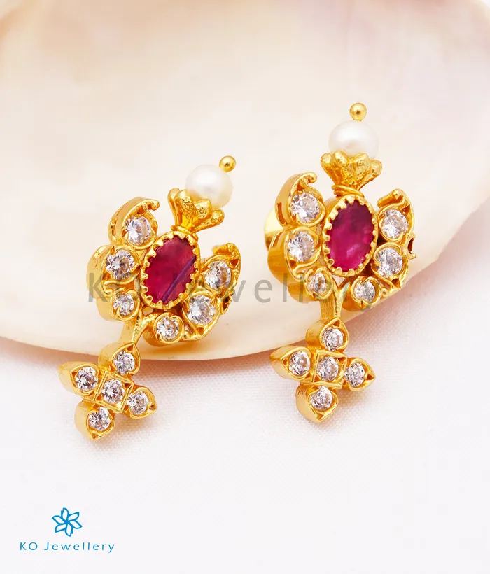 The Tattva Silver Earstuds Silversmith Earrings