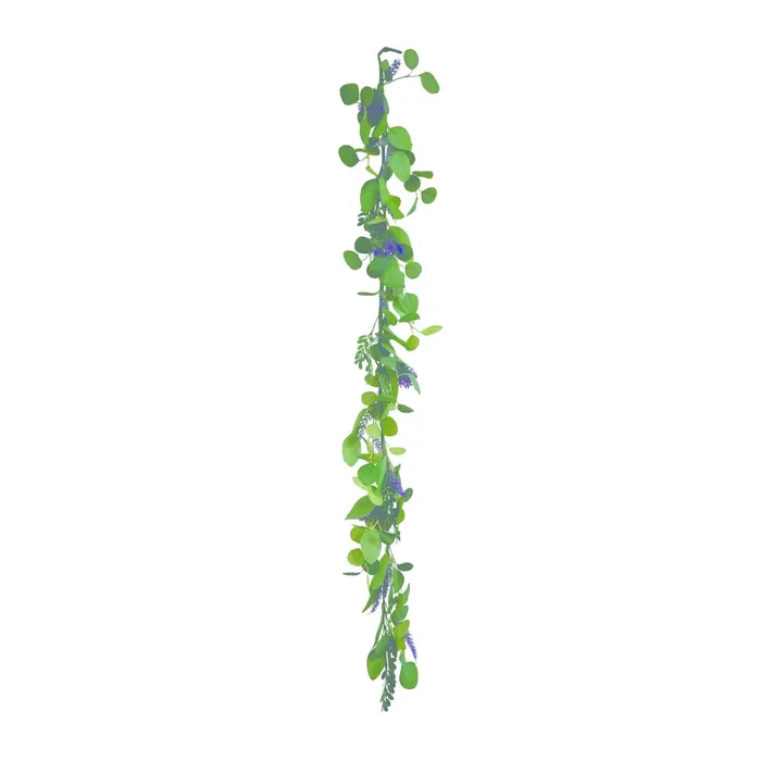 Transpac Lambs Ear Lavender Garland Transpac Earrings