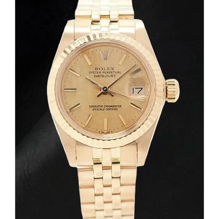 Watches HarryChadEntcom Rolex 26 mm Datejust Champagne Dial Yellow Gold Ladies Watch Watches HarryChadEntcom Rolex 26 mm Datejust Champagne Dial Yellow Gold Ladies Watch