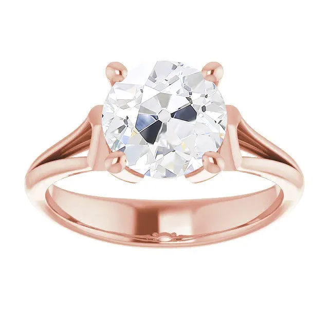 Women Solitaire Ring Round Old Miner Natural Earth Mined Diamond Prong Set 350 Carats HarryChadEntcom Rings Women Solitaire Ring Round Old Miner Natural Earth Mined Diamond Prong Set 350 Carats HarryChadEntcom Rings